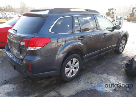 2010 Subaru Outback 2.5I Premium из США, поврежденный, VIN 4S4BRCGC6A3333881